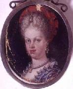 Miguel Ximenez Portrait of Maria Luisa of Savoy France oil painting artist